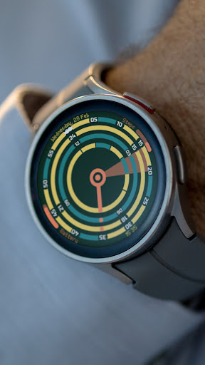 Screenshot of Bullseye Watch Face