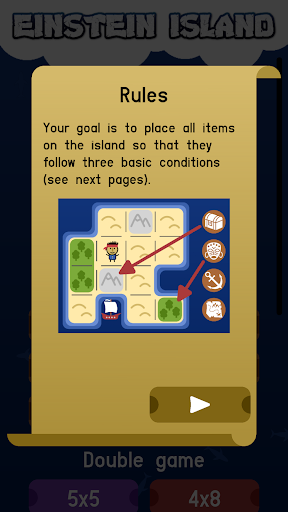 Einstein Riddle Island Puzzle Screen 2