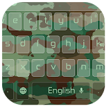 Army Camouflage Green Keyboard icon