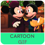 Cartoon GIF icon