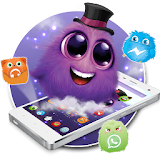 Fluffy Peach Mobile Theme icon