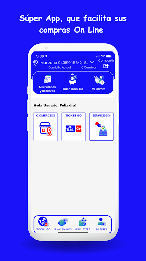 Android application Social Go screenshort