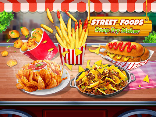 Android application Street Food: Deep Fried Foods screenshort