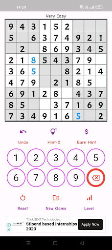 Sudoku- The Magic of Numbers Screen 2