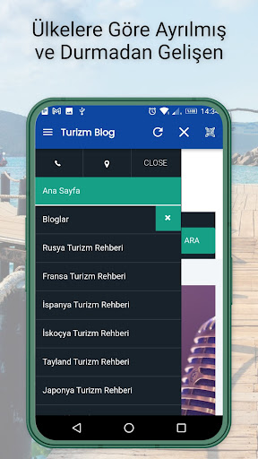Turizm Blog Screen 3
