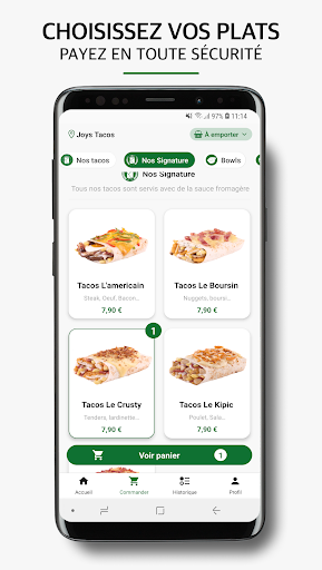 Joys Tacos Screen 2