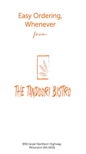 Android application Tandoori Bistro screenshort