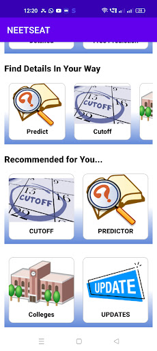 Android application NEET SEAT MBBS Admission 2023 screenshort
