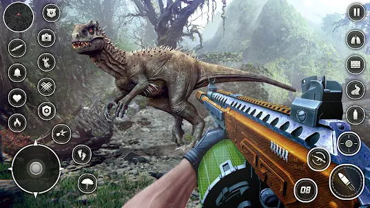 jogo de matar dinossauro