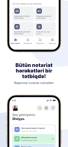 Android application Mobil Notariat screenshort