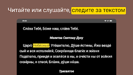 screenshot of Песнопения Великого Поста