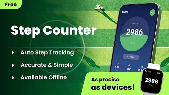 Step Counter – Pedometer MOD APK (Pro Unlocked) 1