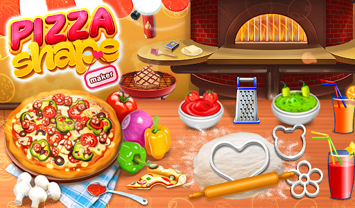 Shape Pizza Maker Cooking Game  screenshots 1