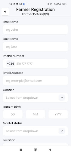 Grainpoint - Outlet Manager Screen 3