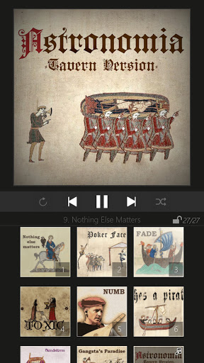 Android application Modern Medieval Music Covers screenshort
