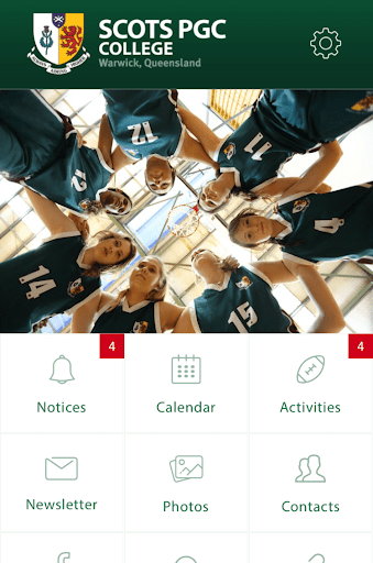 Android application SCOTS PGC College screenshort