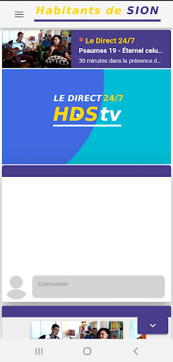 Android application HDStv screenshort