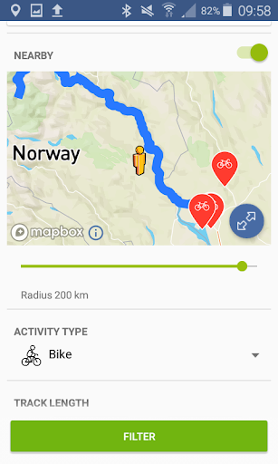 Traseo. Offline maps and trails.