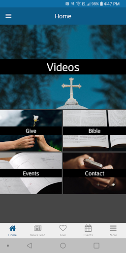 Android application Living Waters Assembly of God screenshort