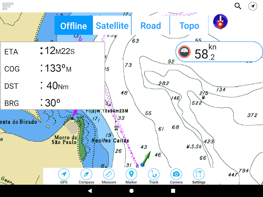 Flaming Gorge Reservoir Charts
