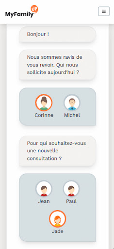 Android application Parent' Up screenshort