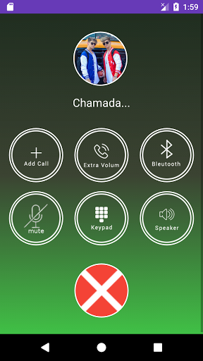 Prank irmãos berti Video Call Screen 3