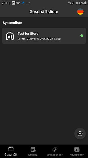Android application Raview POS screenshort