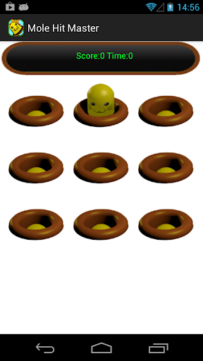 Mole Hit Master Screen 2