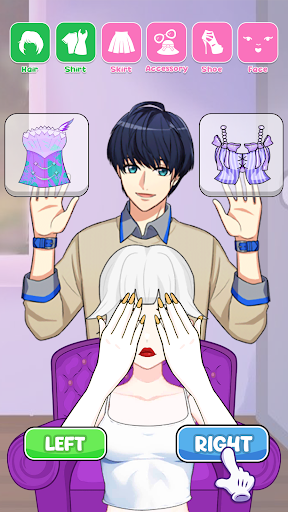 Android application Left or Right Dress Up Fashion screenshort