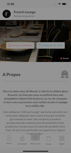French Lounge Screenshot