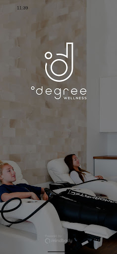 Android application °degree Wellness screenshort