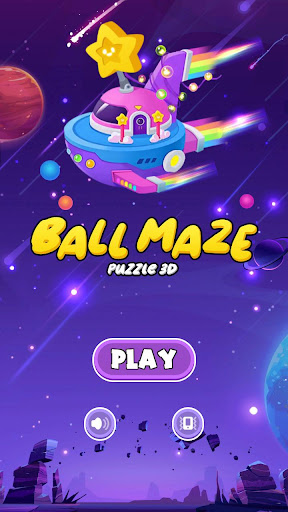 Android application Ball maze - puzzle 3D screenshort