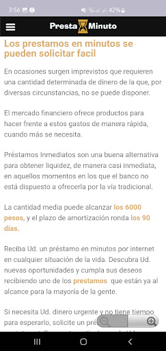 Presta Minuto España