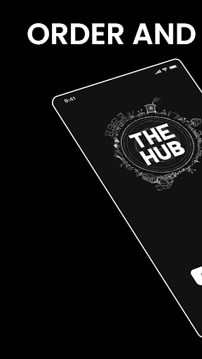 Android application The Hub Cafe screenshort