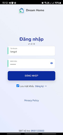 Android application Dream Home App screenshort