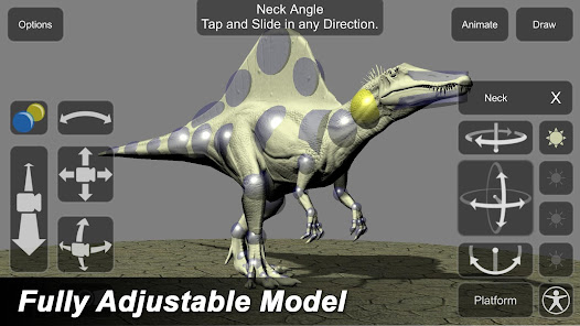 Screenshot 1 Spinosaurus Mannequin android