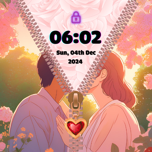 3D Zipper LockScreen