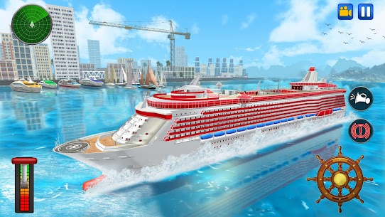 Real Cruise Ship Driving Simul MOD (Unlimited Money) 1