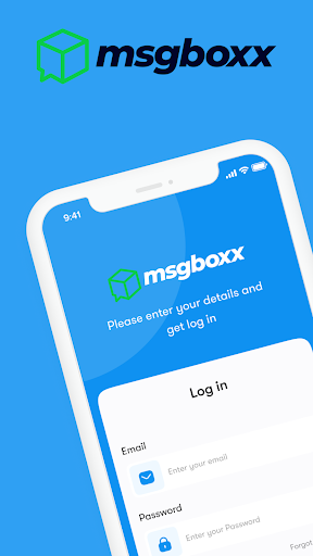 Android application msgboxx screenshort
