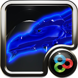 GO Launcher Theme Blue Dragon icon