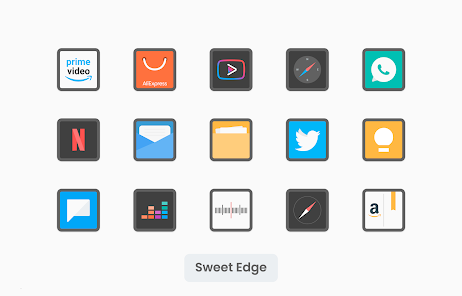 Sweet Edge - Icon Pack 3.1 APK + Mod (Unlimited money) إلى عن على ذكري المظهر