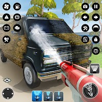 Power Wash Car Cleaning Games