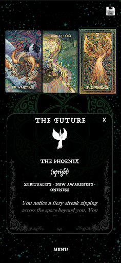 Pocket Visions Tarot screenshot 2
