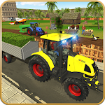 Cover Image of Baixar Trator de fazendeiro virtual: jogo de animais de fazenda modernos  APK