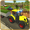 Virtual Farmer Tractor: Modern Farm Animals Game 