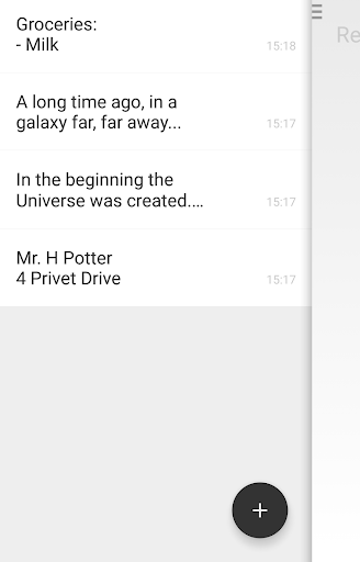 Caderno - Minimal notepad