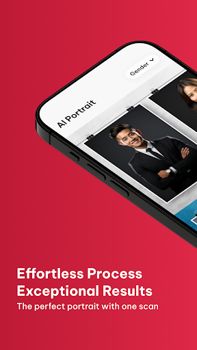 Android application Profilia: AI Portrait Headshot screenshort