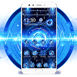 Cool Blue Gadget Technology Theme icon