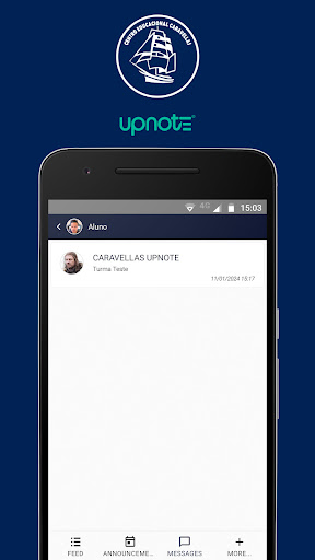 Android application Centro Educacional Caravellas screenshort
