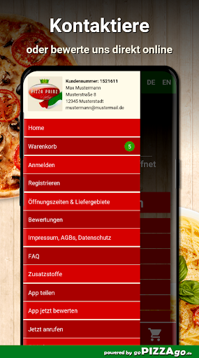 Pizza Prinz Hatten Sandkrug Screen 3